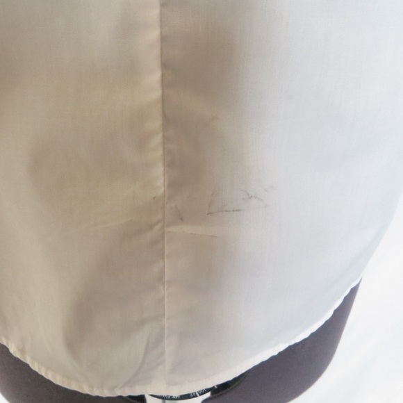 NWT Bleuh Ciel Cotton Blend White Bubble Sleeve Tie Front Top • Size S 🔴 - Picture 3 of 3